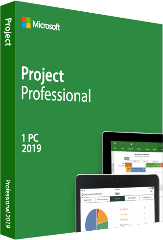 Microsoft Project Pro 2019 - Authentic License Key
